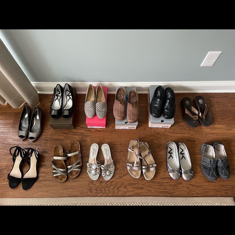 Shoe sale various Brands. 61/2 to 7